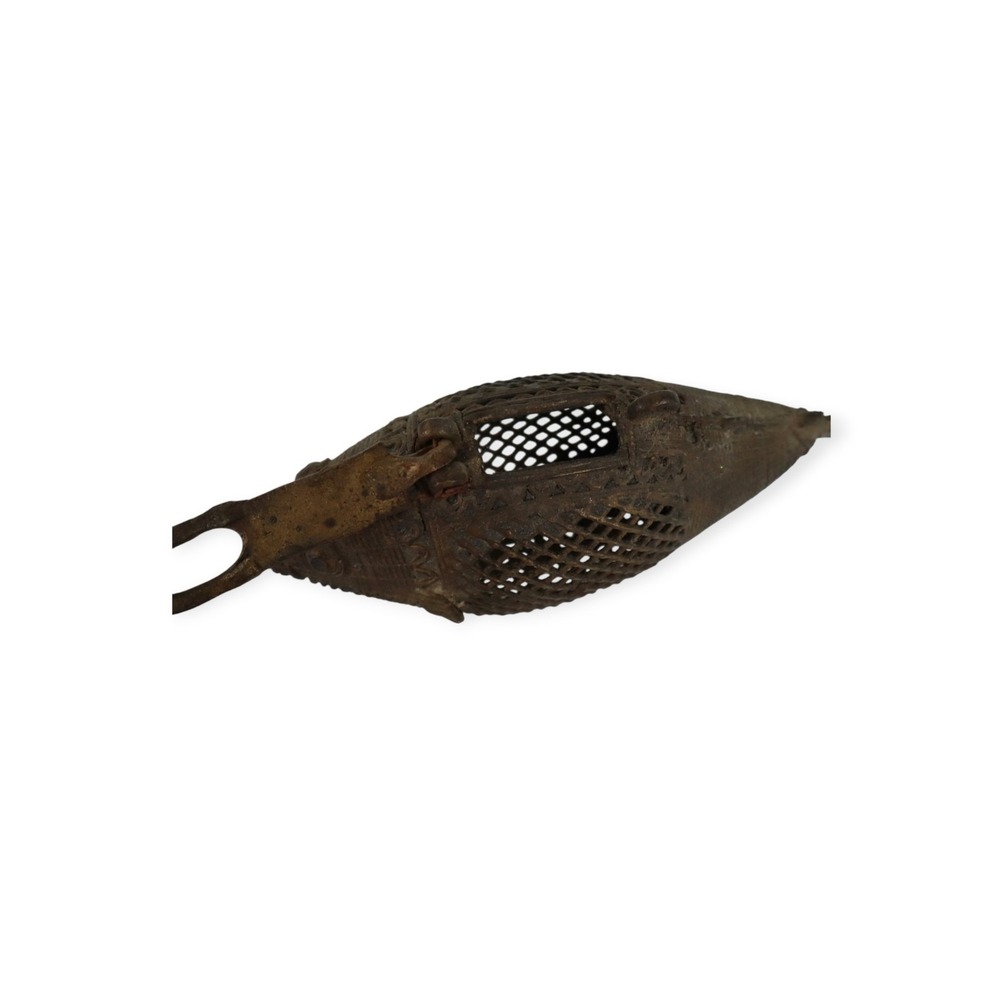 Brass Fish Incense Burner Early 20th Century - Vintage India - Picture 4 of 6
